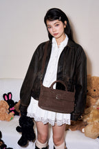 Maillard Strapped Boston Bag
