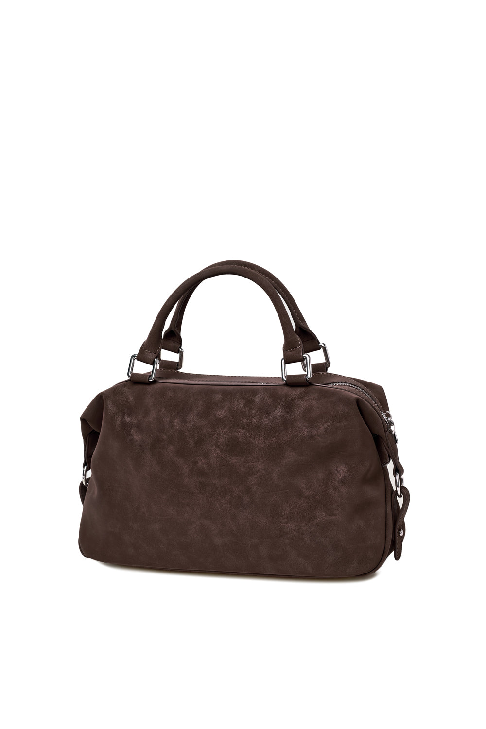 Maillard Strapped Boston Bag