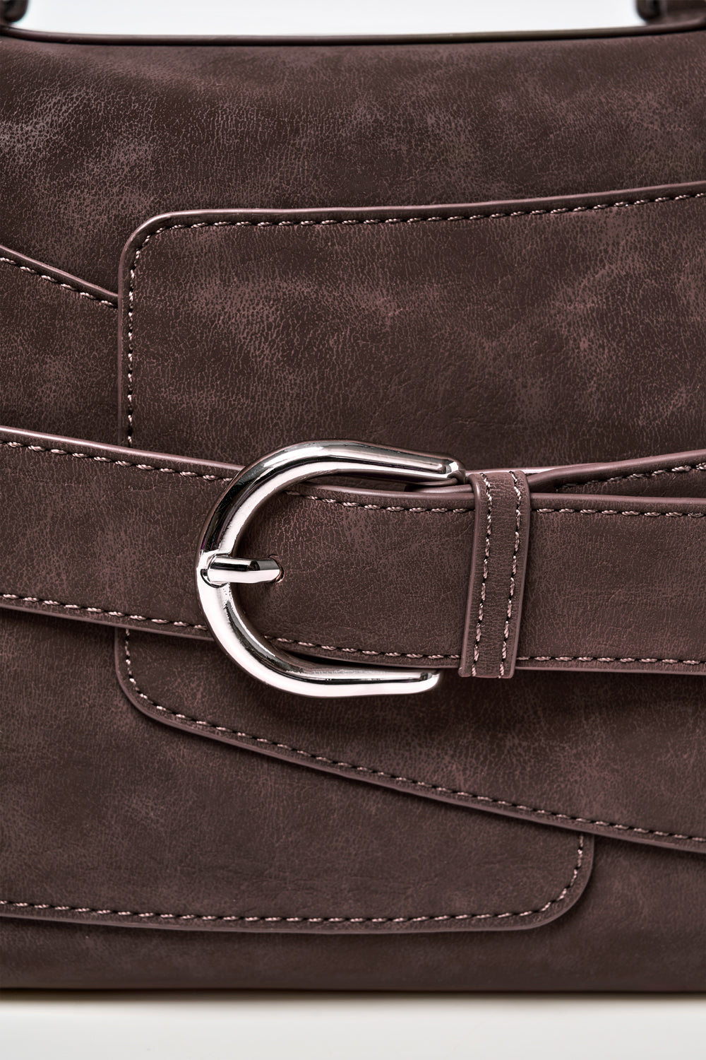 Maillard Strapped Boston Bag