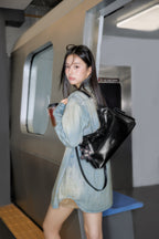 Ballet Bunny Hobo Tote Bag