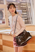 Ballet Bunny Hobo Tote Bag