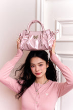 Phantom Butterfly Sheen Handbag