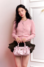 Phantom Butterfly Sheen Handbag