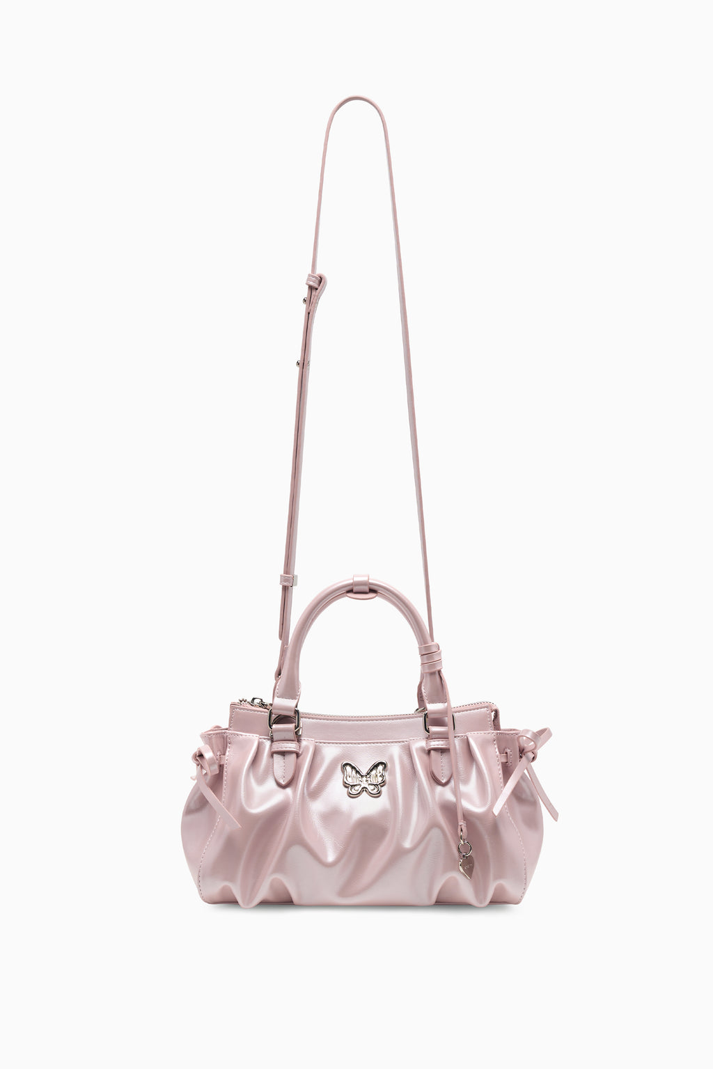 Phantom Butterfly Sheen Handbag