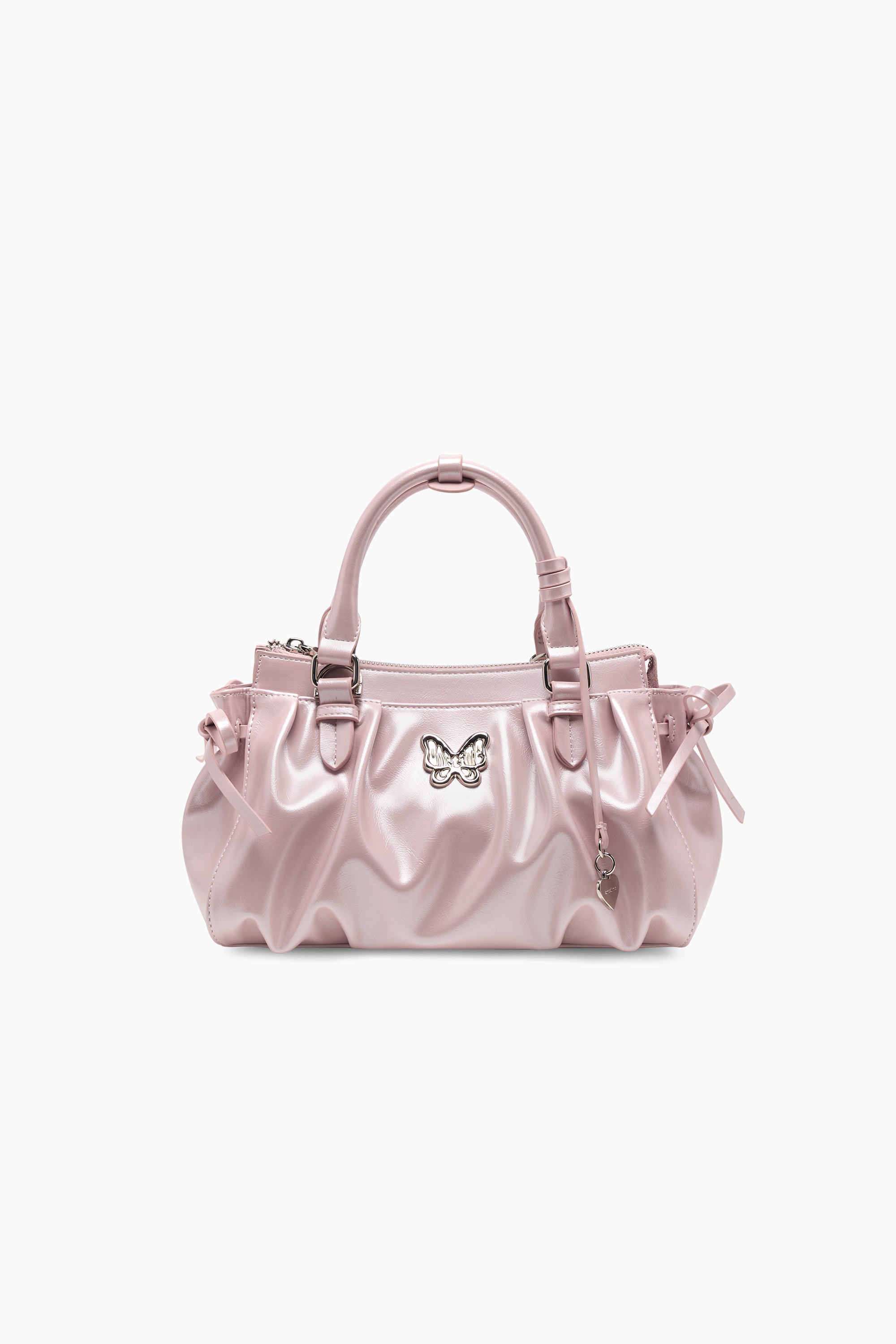 Phantom Butterfly Sheen Handbag