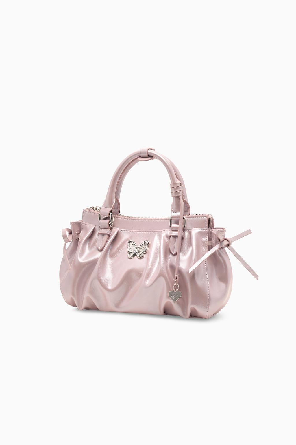 Phantom Butterfly Sheen Handbag