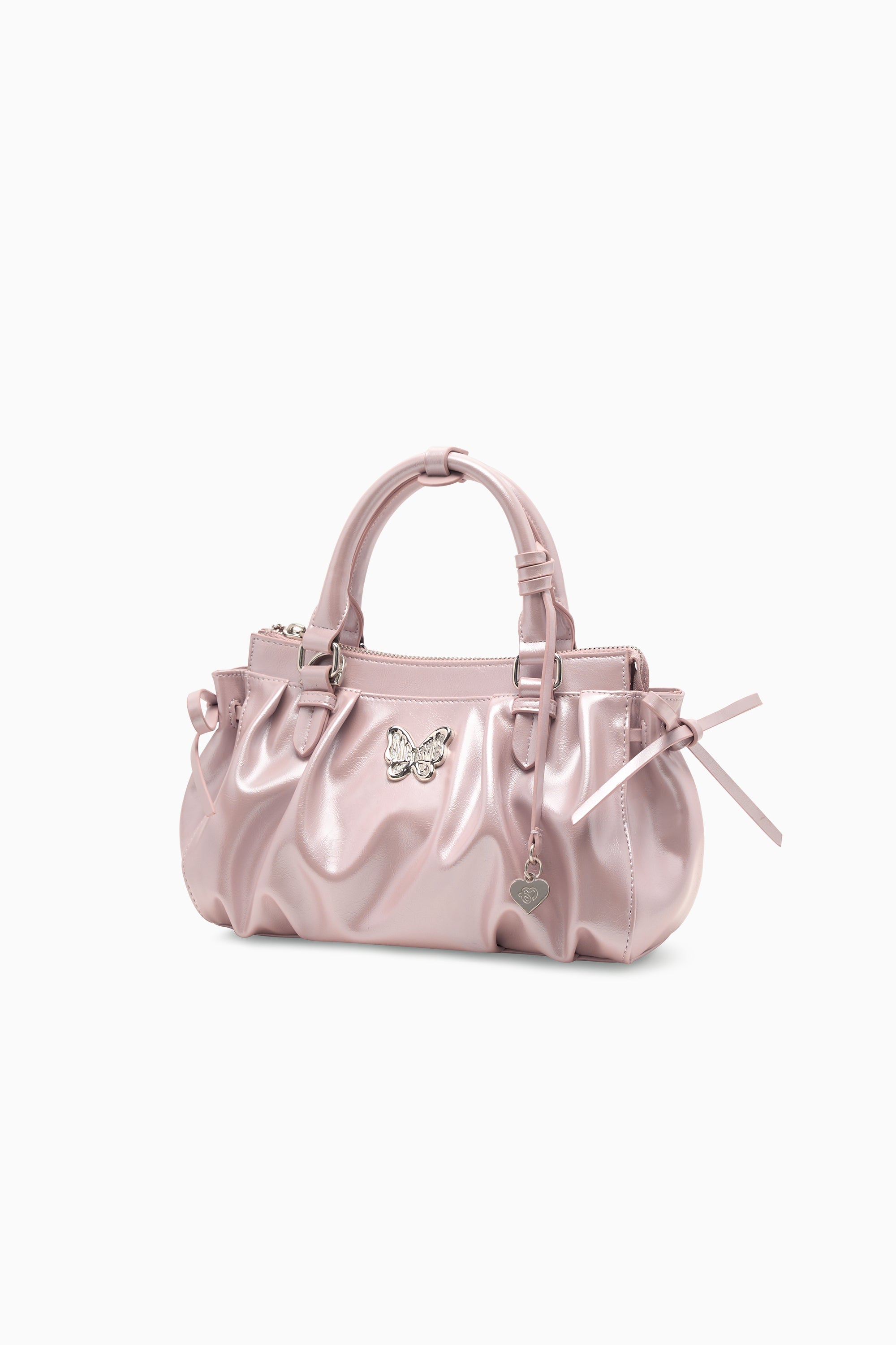 Phantom Butterfly Sheen Handbag
