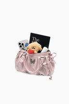 Phantom Butterfly Sheen Handbag