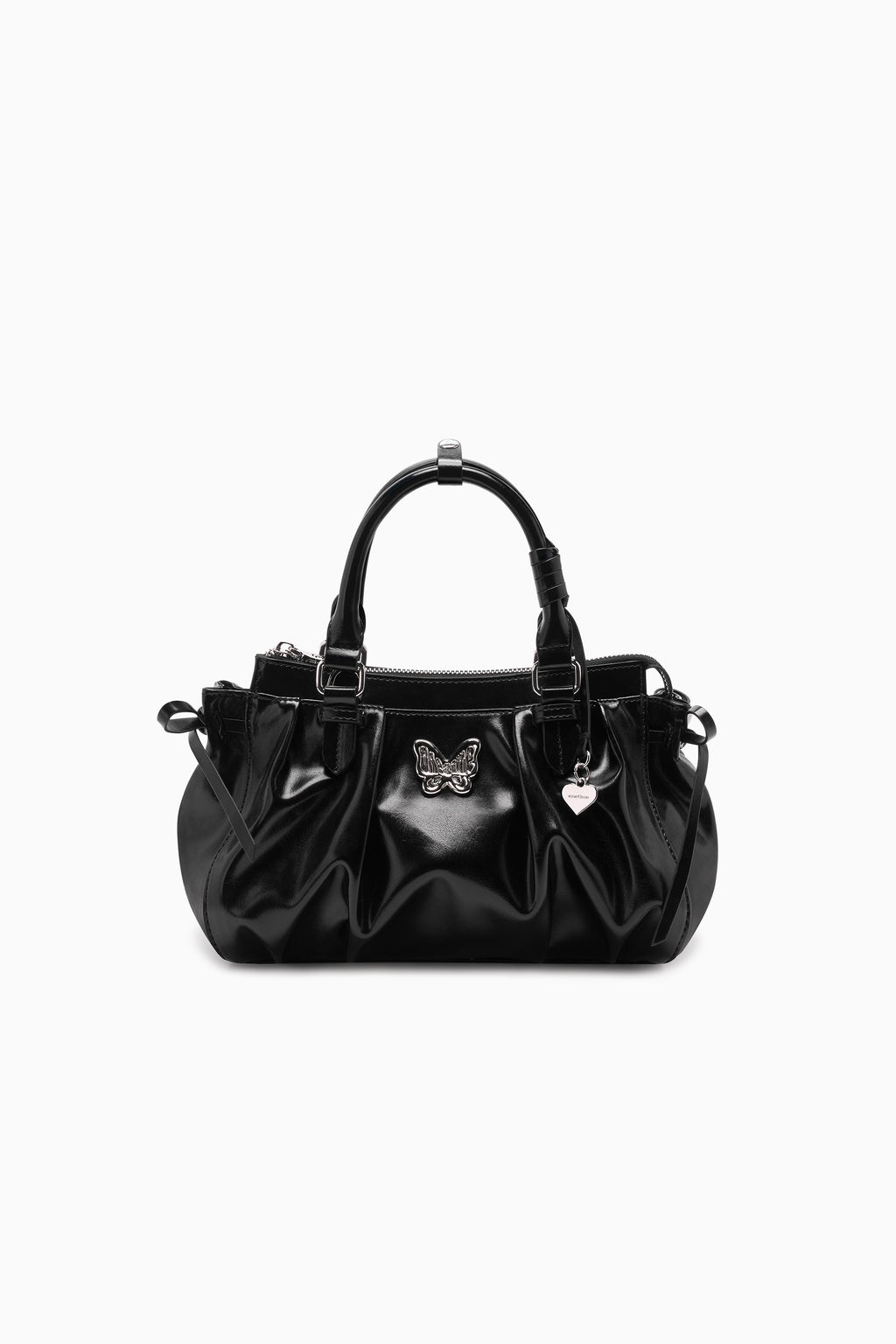 Phantom Butterfly Sheen Handbag