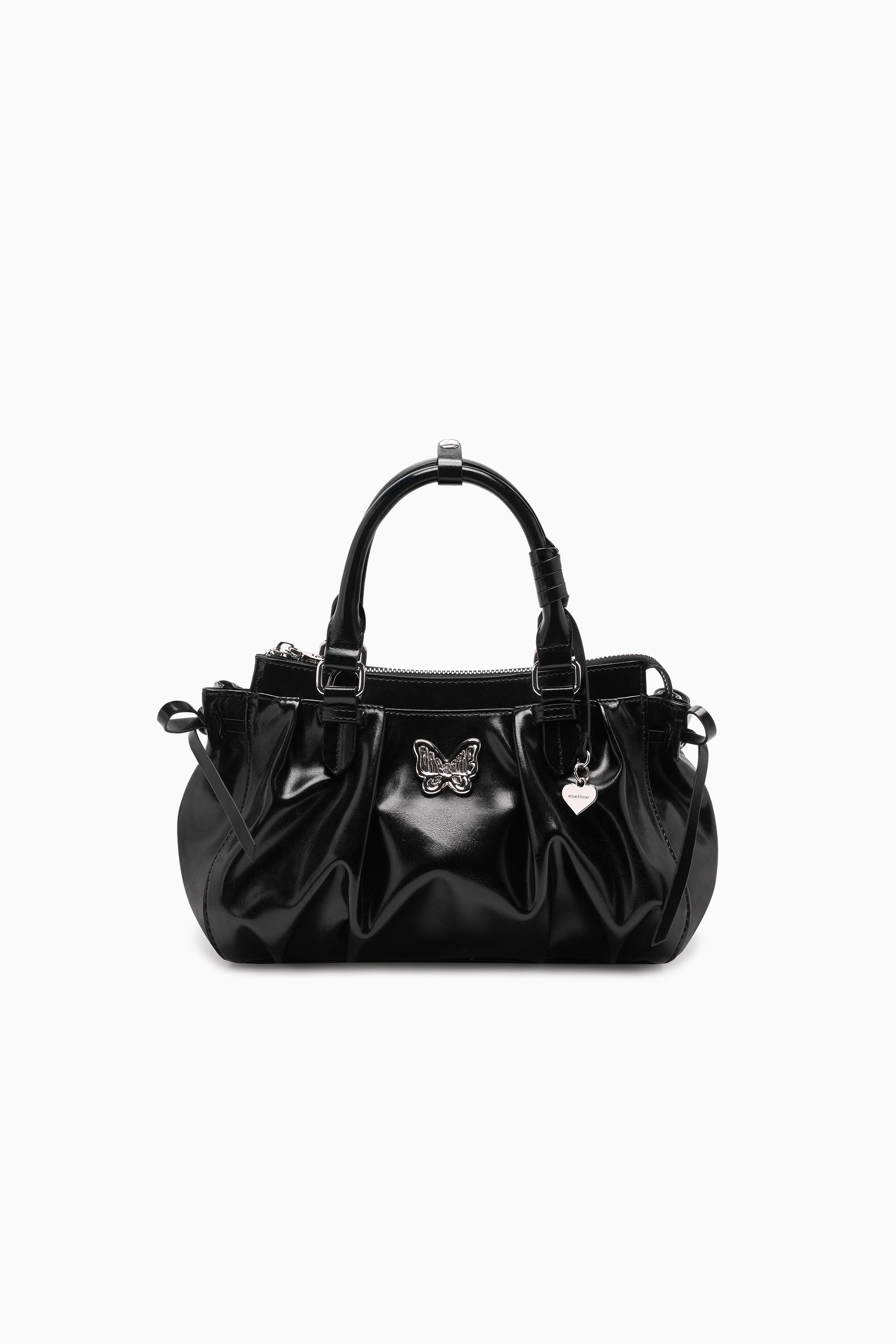 Phantom Butterfly Sheen Handbag