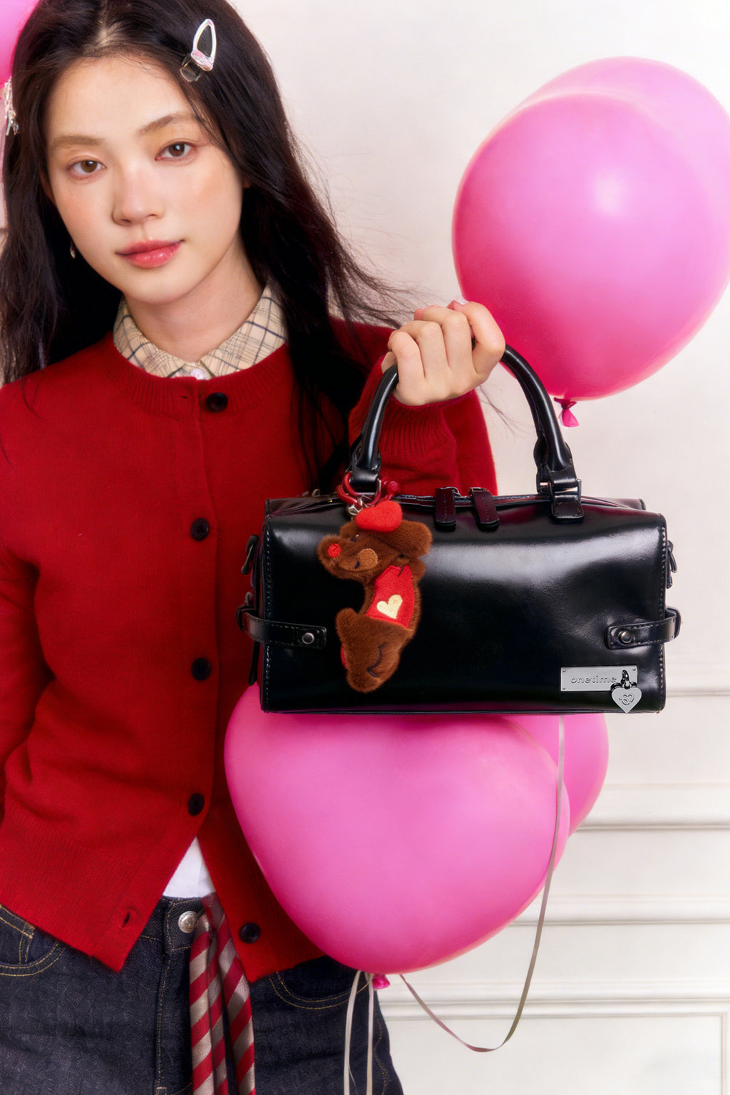 Sugar Cube Sweetheart Boston Bag