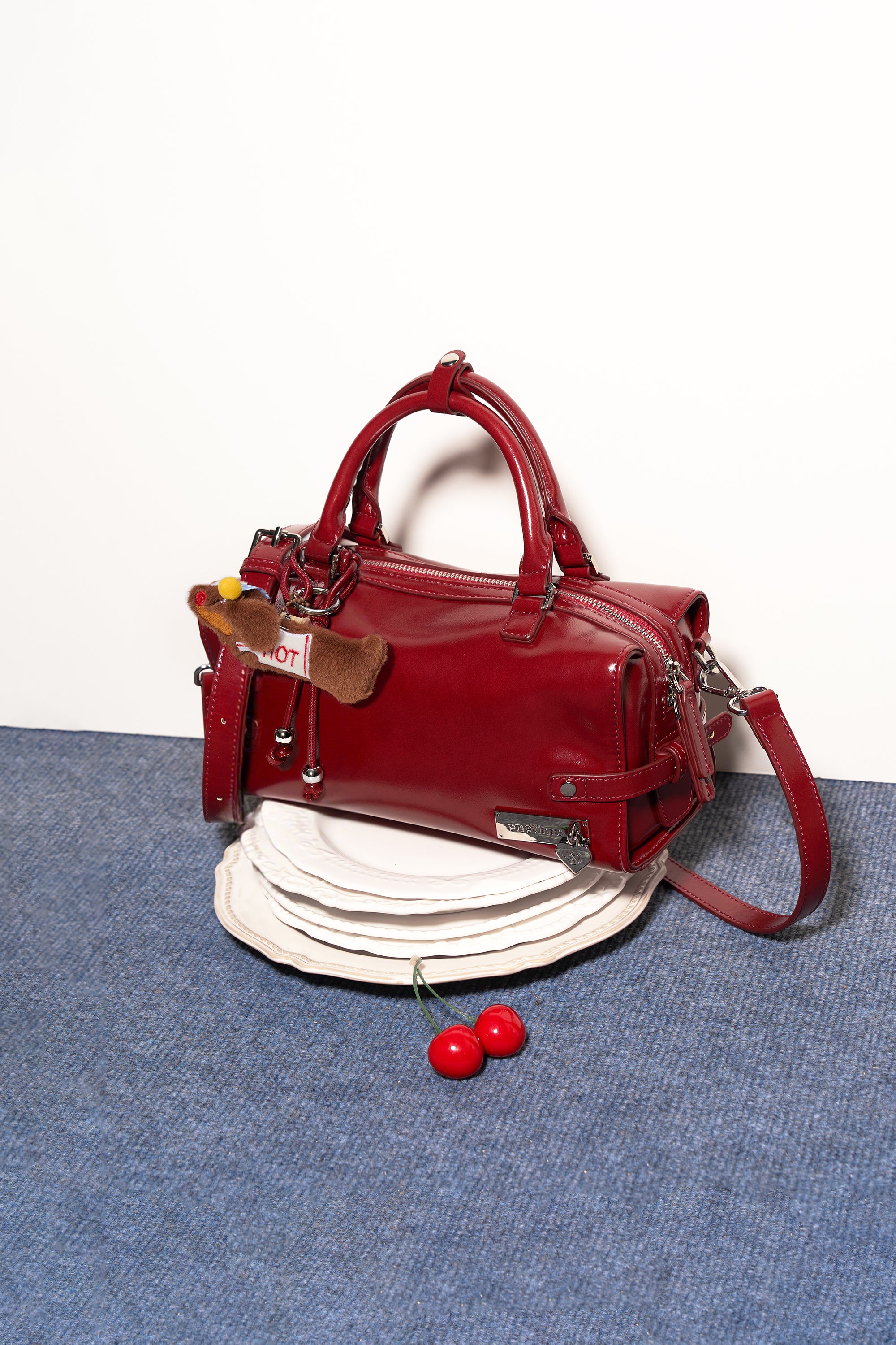 Sugar Cube Sweetheart Boston Bag