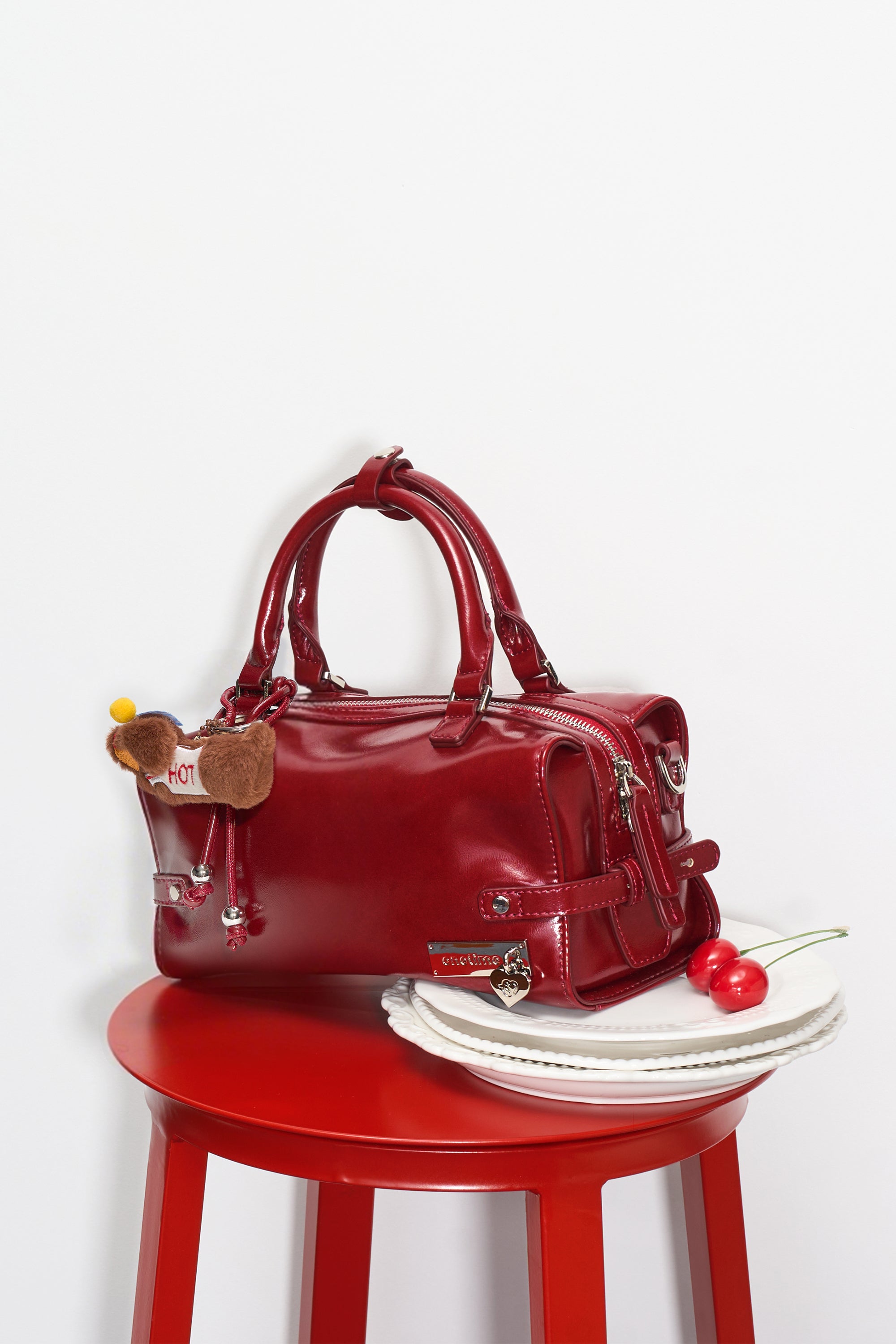 Sugar Cube Sweetheart Boston Bag