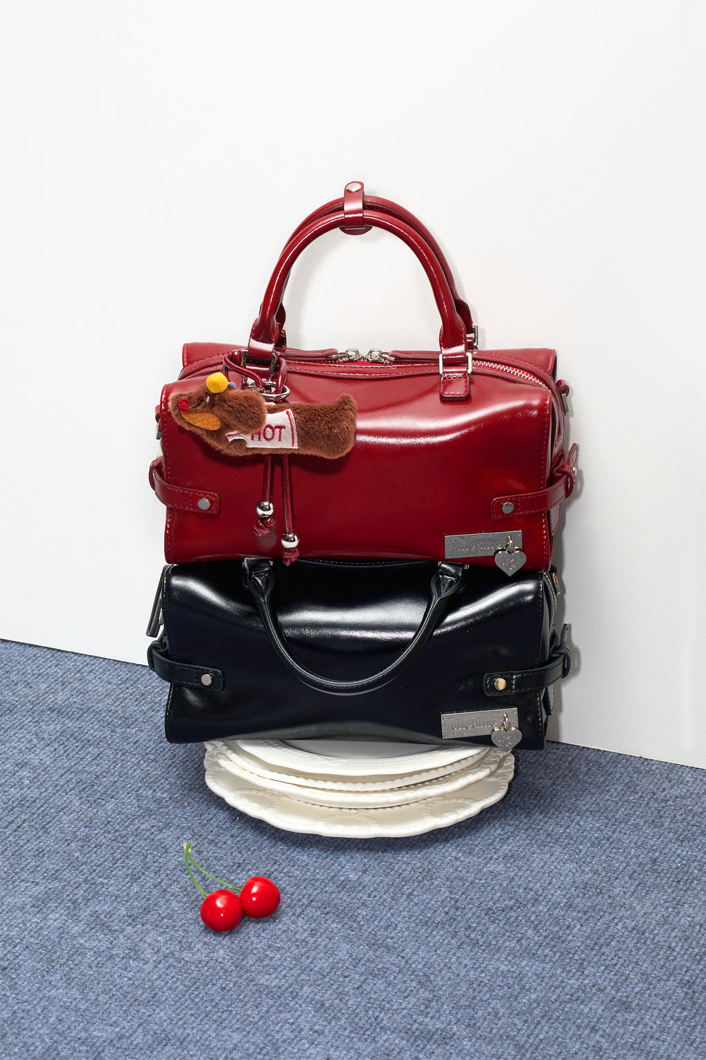 Sugar Cube Sweetheart Boston Bag