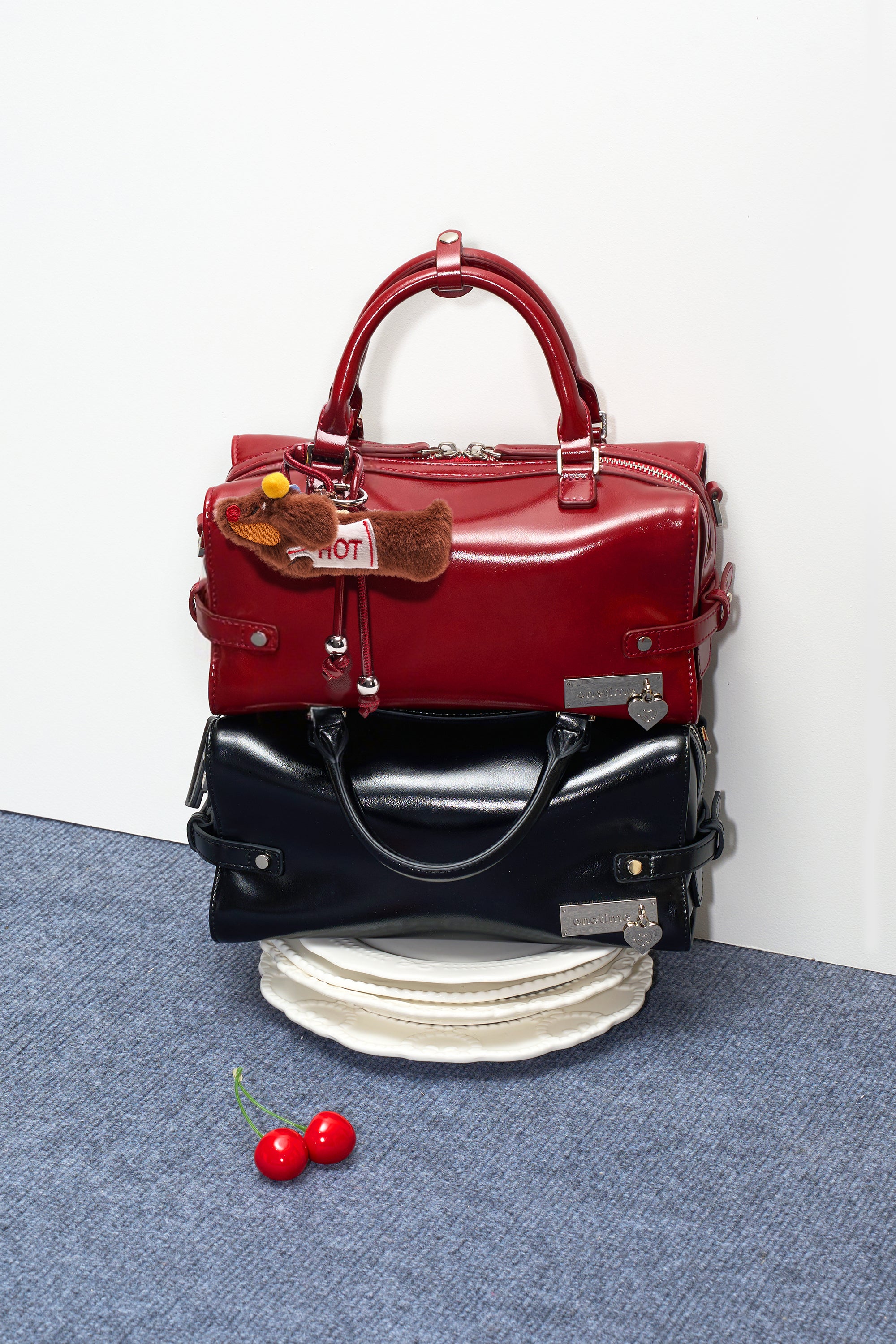 Sugar Cube Sweetheart Boston Bag