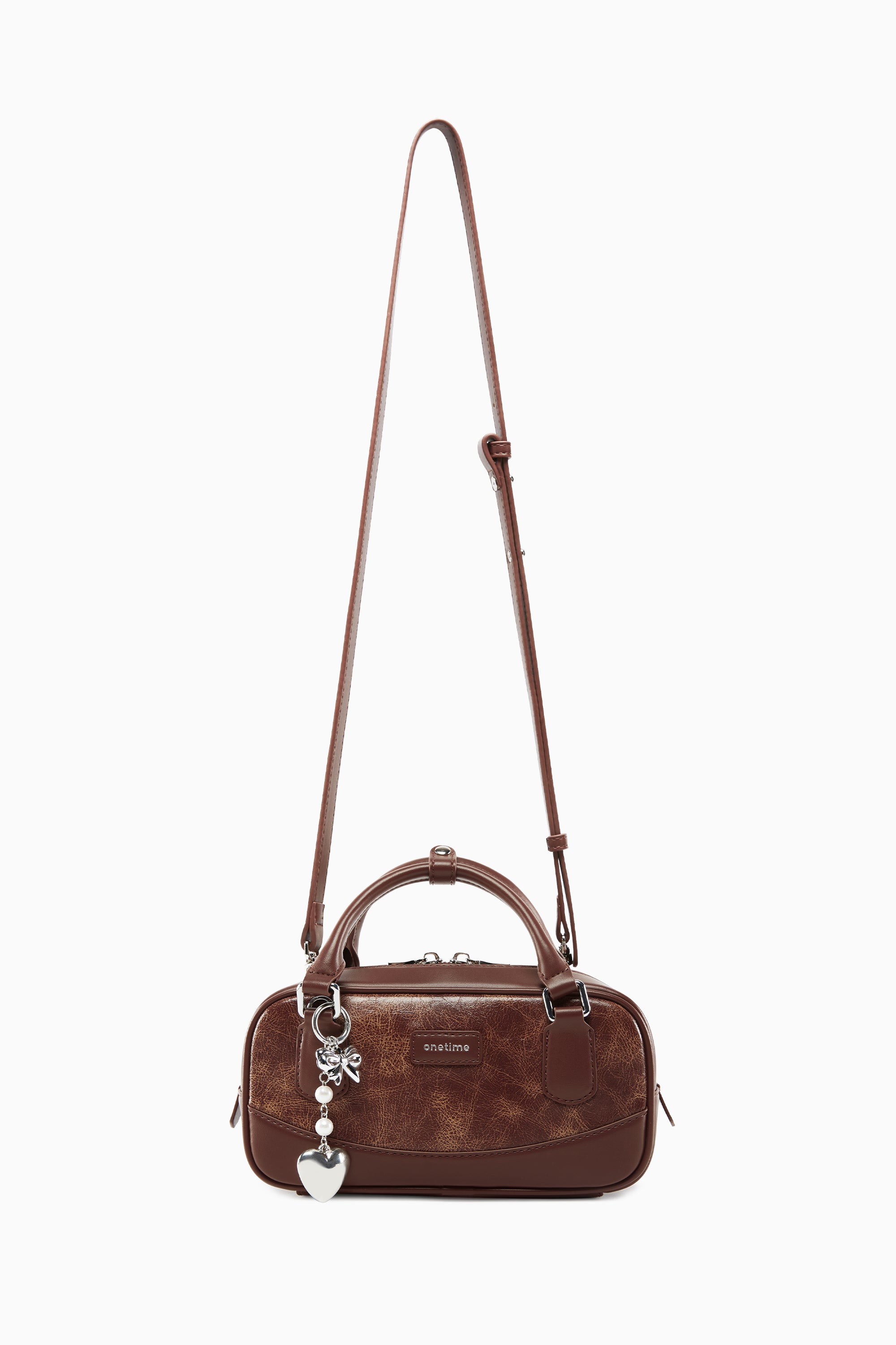 Vintage Patchwork Boston Bag